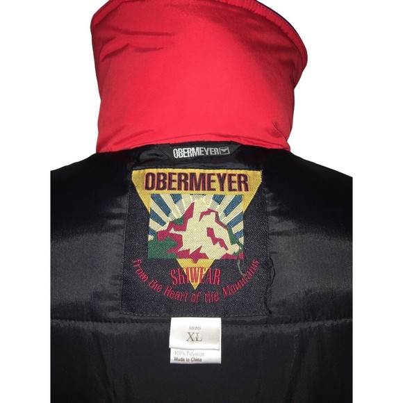 Obermeyer Skiwear Men’s Full Zip Hooded Winter Snow Jacket Size XL - Picture 10 of 14